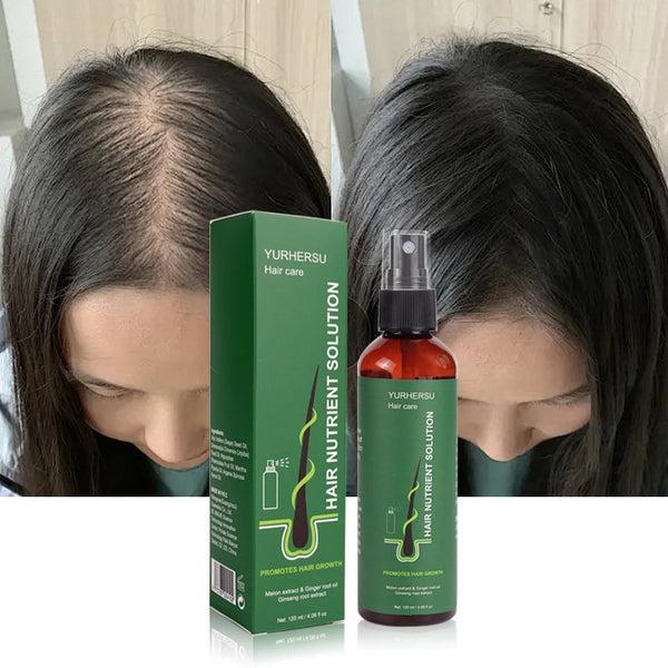 YURHERSU  Hair Treatment Oil Hair Regrowth Care Serum Essential Oil (New) Spray Hair Growth Oil Serum for Men Women