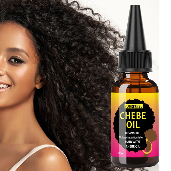 YURHERSU Chebe Hair Growing Oil Hair Regrowth Treatment Scalp Care Dry Damaged Itchy Scalp Hair Growth Chebe Growth Oil