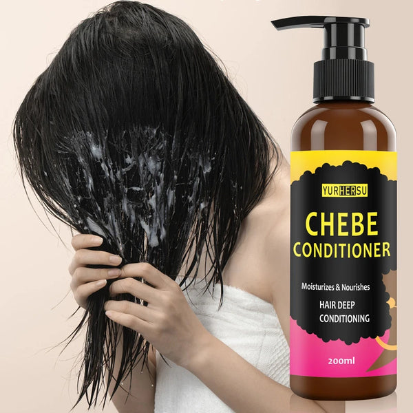 YURHERSU Chebe Shampoo Set Shampoo Conditioner Improve Rough Hair Prevent Hair Dryness Chebe Conditioner for Hair