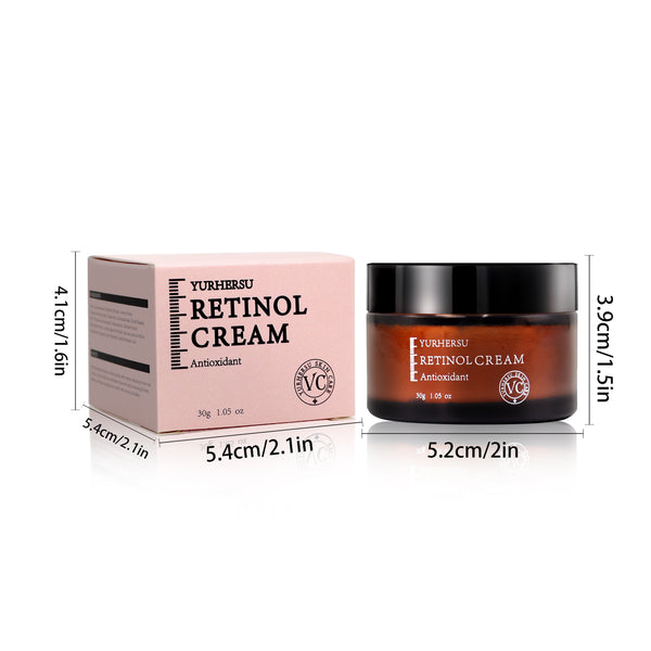 Retinol whitening face cream: natural ingredients, brighten the skin